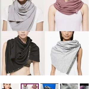 lululemon vinyasa wrap in black cherry